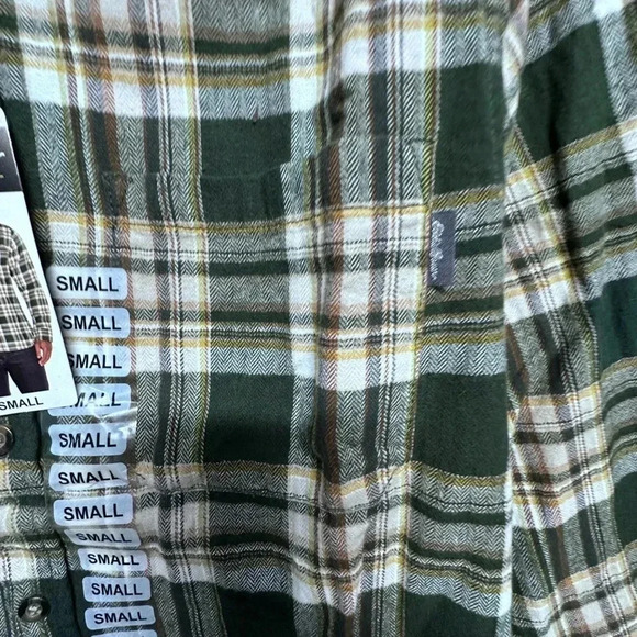 Eddie Bauer Green Casual Button Down Shirt Mens Small - Picture 5 of 7